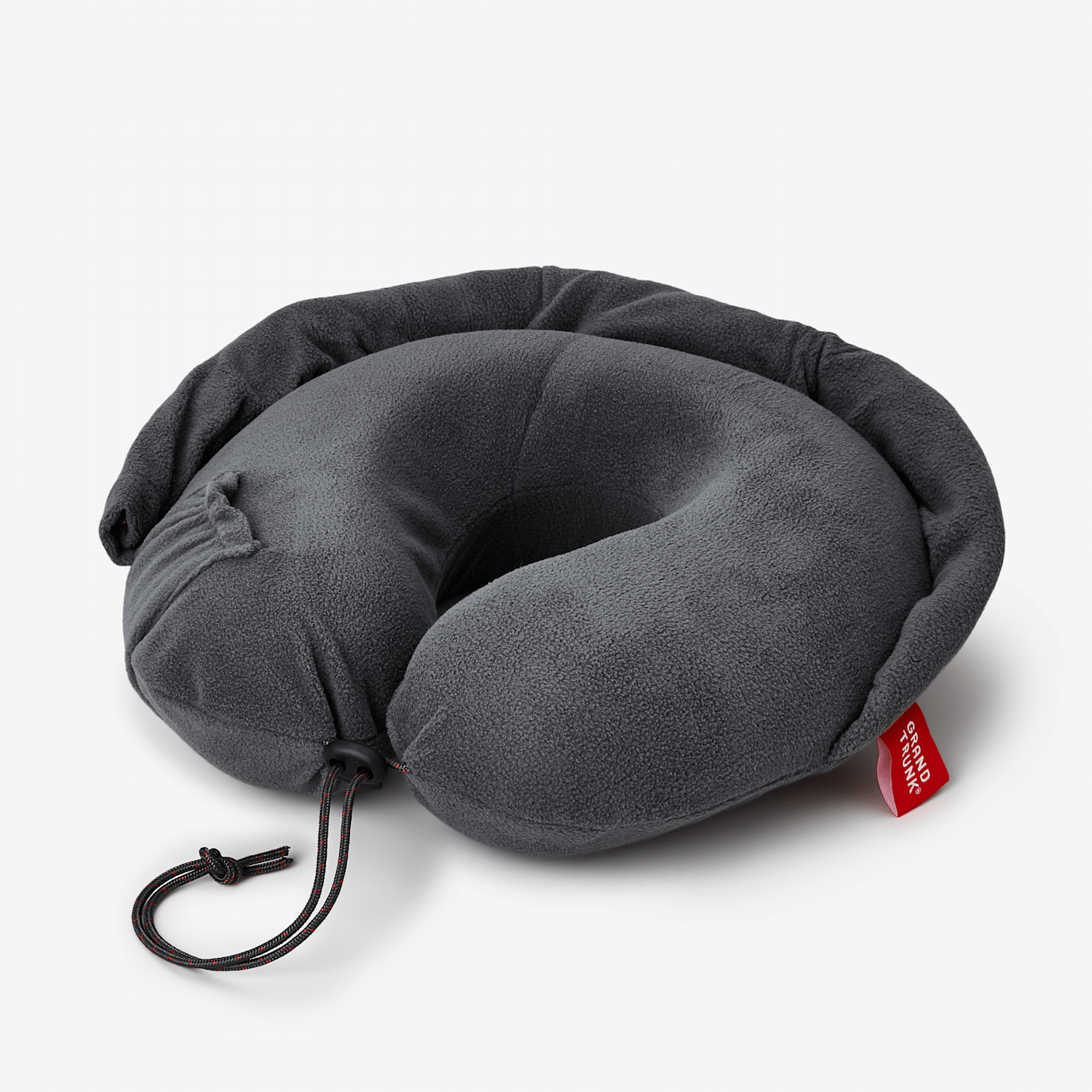 hooded neck travel pillow